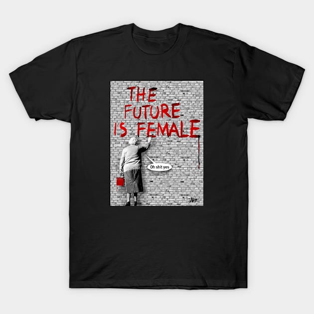 Future woman T-Shirt by Loui Jover 